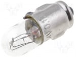 Лампа LAMP-7620 Лампа с нажежаема жичка:байонетна; 24V; BA7S; O6,6mm;